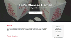 Desktop Screenshot of leeschinesegarden.com